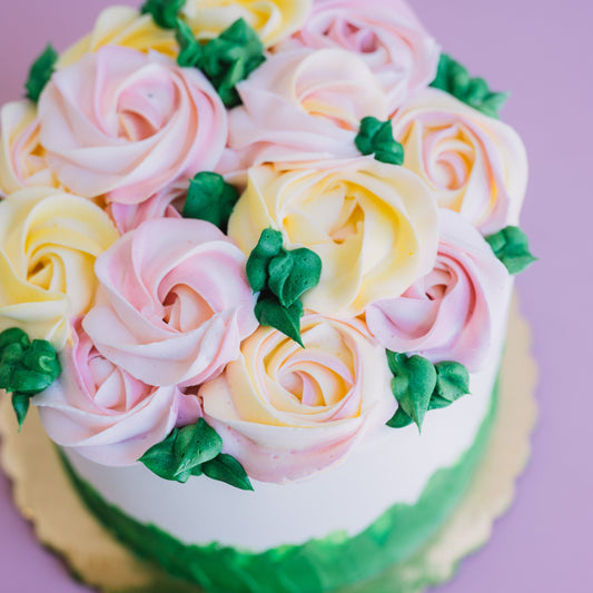Rosette Garden Party Cake