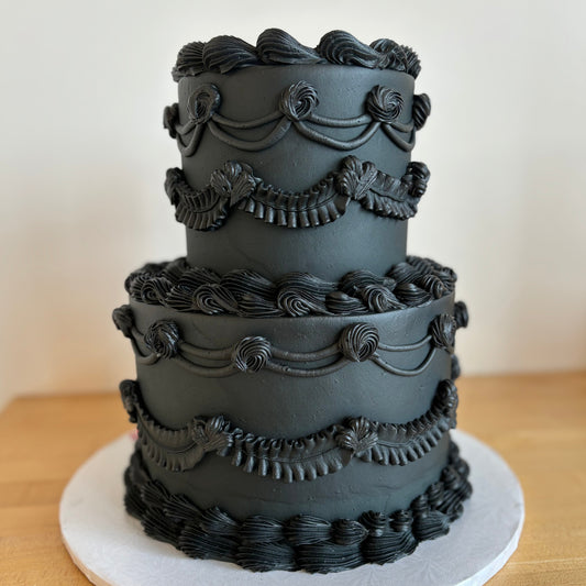 Vintage Black Magic Cake