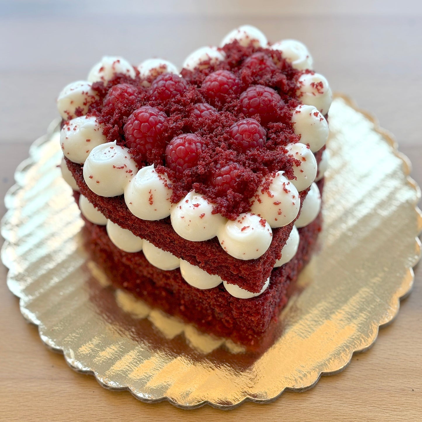 Heart Shaped Mini Cake Red Velvet