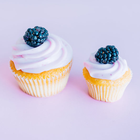 Lemon Blackberry Cupcakes